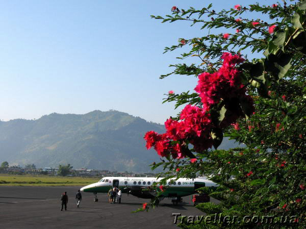 Уютный аэропорт Покхары (Непал)