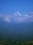 Фото природы. В небе Непала. Вид на священную гору. Восхождения запрещены.