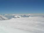 Вид с Эльбруса, после восхождения