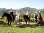 В конном туре на Кавказе, активный отдых на конях.