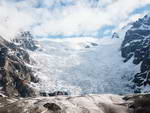 Конный поход по Сванетии, одно из живописных мест - ледопад Адиши.