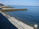 Пляж пансионата Береговой в пос. Малый Маяк. Завершение турпохода по Крыму