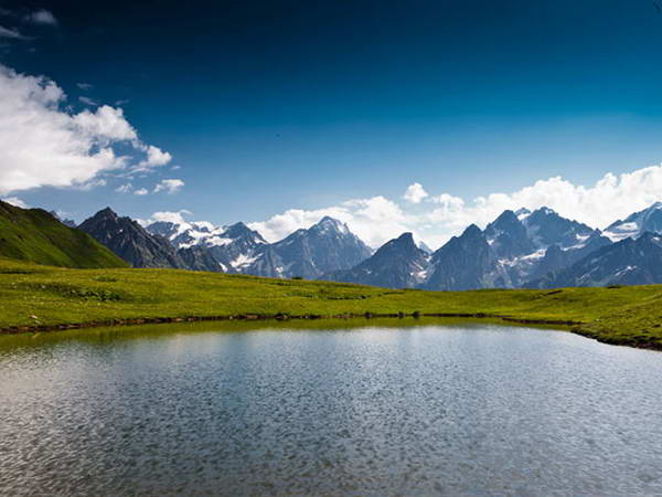 Корульди - горное озеро в Сванетии