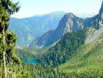 Малая Рица - горное озеро. Поход через Арабику на Кавказе
