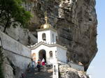 Посещение Свято-Успенского монастыря в радиальном велопоходе по Крыму