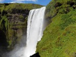 Водопад Скоугафосс. Треккинг в Исландии.