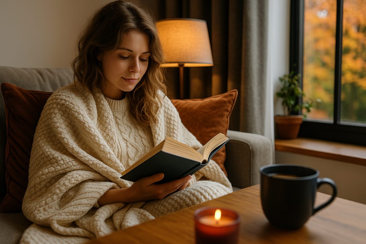 Дівчина читає книгу