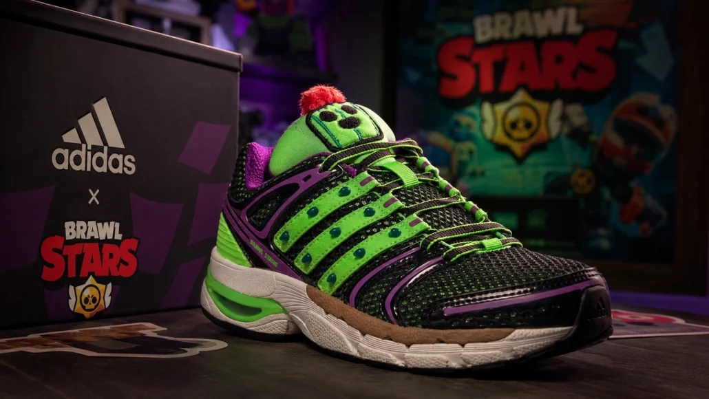 Adidas випустить кросівки у стилі Brawl Stars із дизайном персонажа Спайка