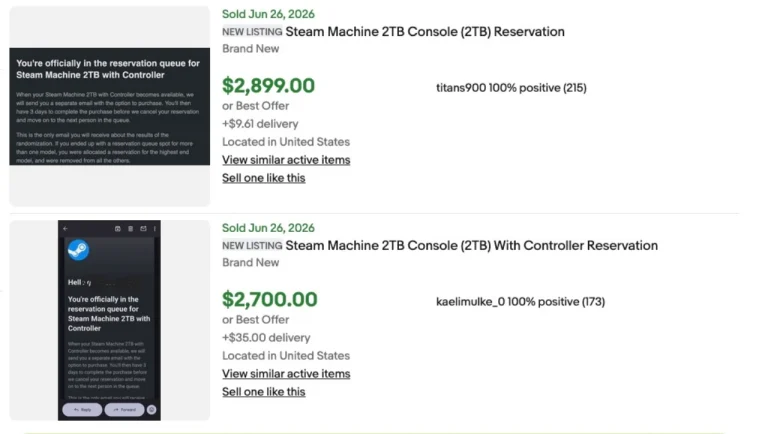 Перекупівля Steam Machine